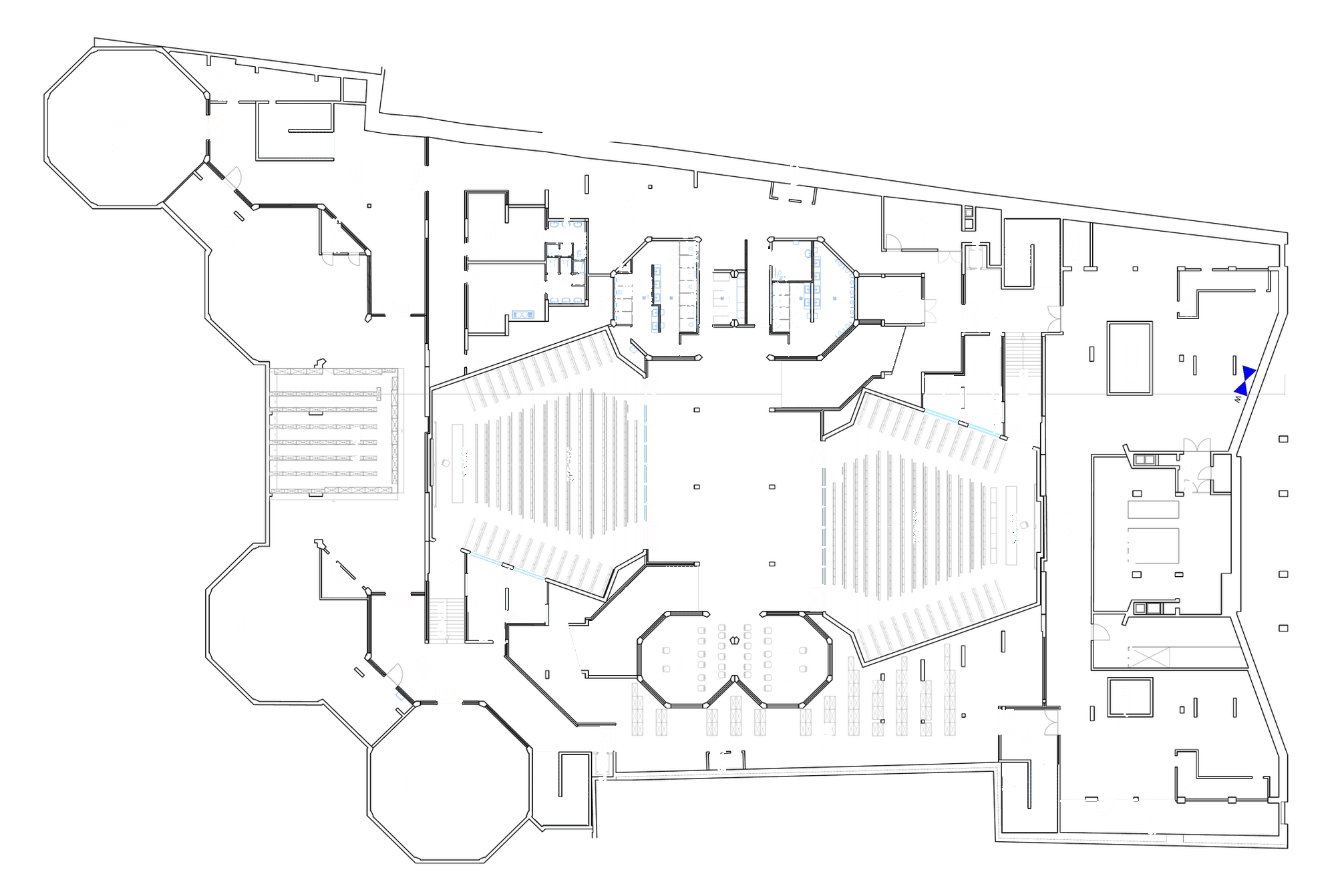 Gebouw R, Rodestraat 14, basement