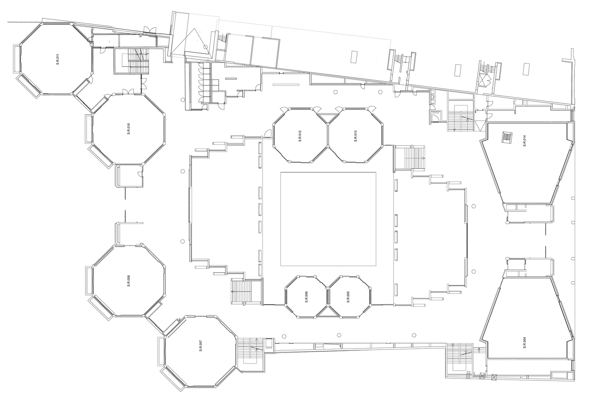 Gebouw R, Rodestraat 14, ground floor